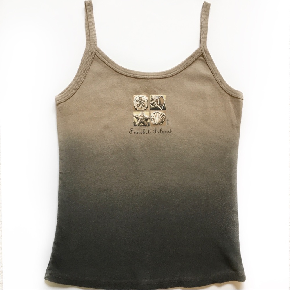 Ombré graphic camisole from Sanibel Island
